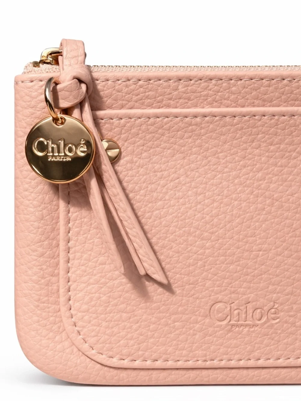Chloé Parfums Blush Pink Pouch with Chloe Charm